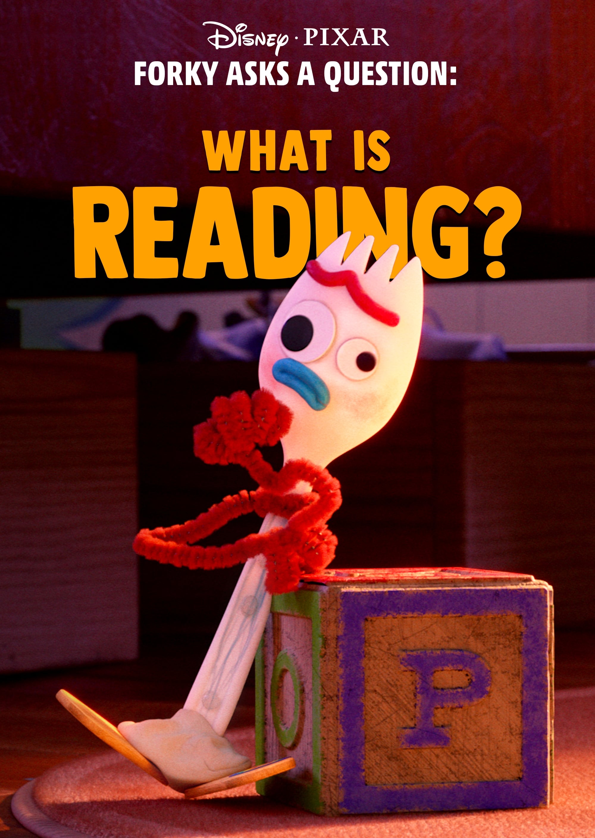 Постер Forky Asks a Question: What Is Reading?